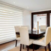 Zebra Premium Room Darkening Dual Sheer Blackout Roller Shades - Image 4